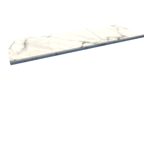 Worktop_Middle(White)(Cell Shade)